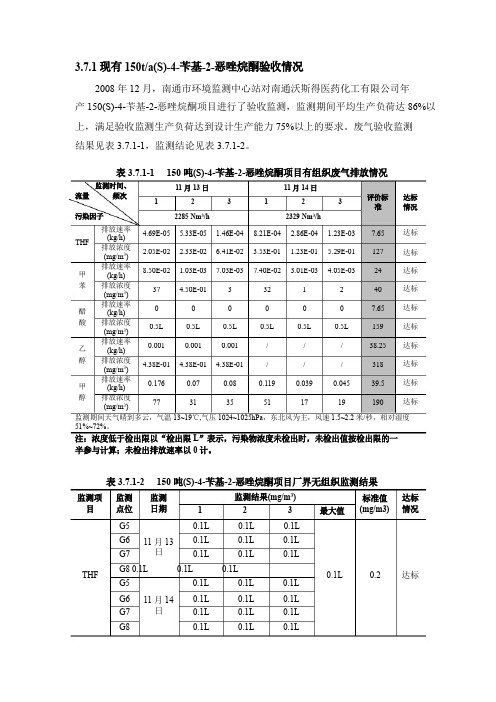 废气检测报告