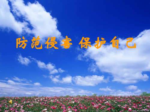 防范侵害 保护自己