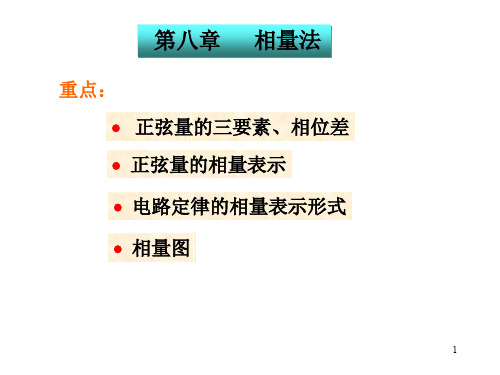 电路  相量法ppt课件