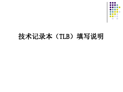 飞行记录本填写规范-(NXPowerLite)