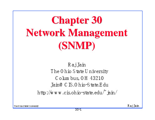 Network MIB Agent Network Management