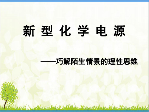高考新 型 化 学 电 源ppt
