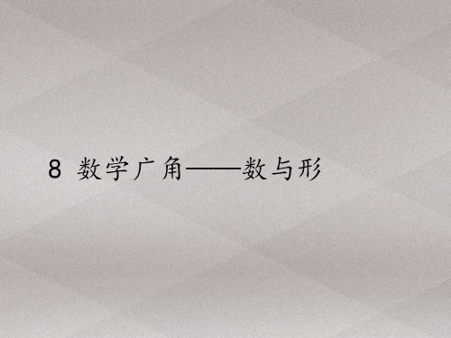 六年级上册数学课件-8 数学广角——数与形25｜人教版(共10张PPT)