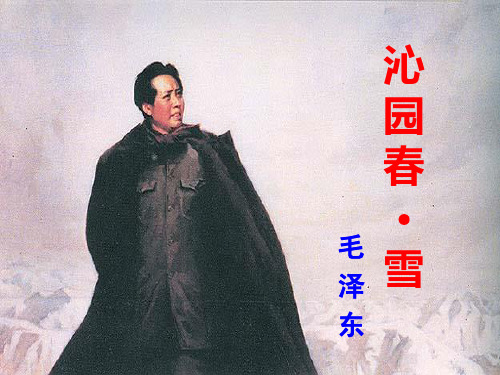 沁园春雪