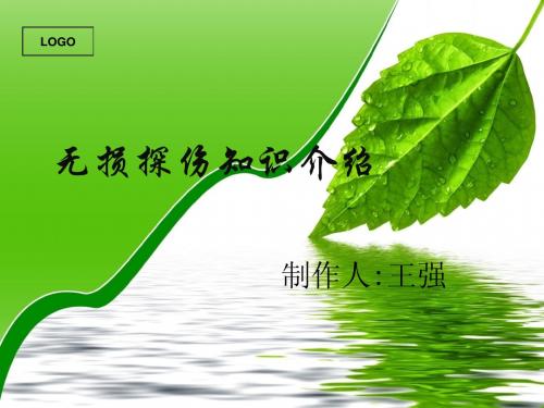 无损探伤知识(王强)