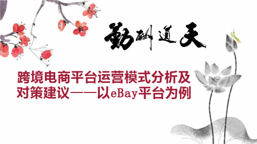 跨境电商平台运营模式分析及对策建议以eBay平台为例