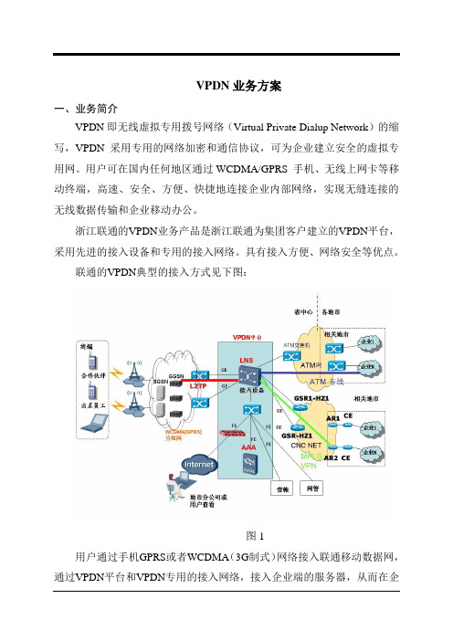 VPDN业务方案