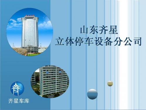 立体车库细分市场研究
