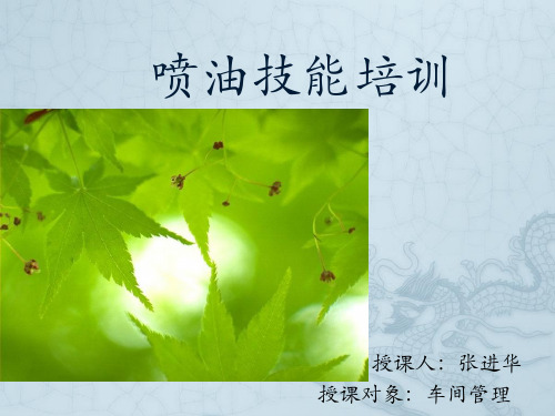 喷油技能