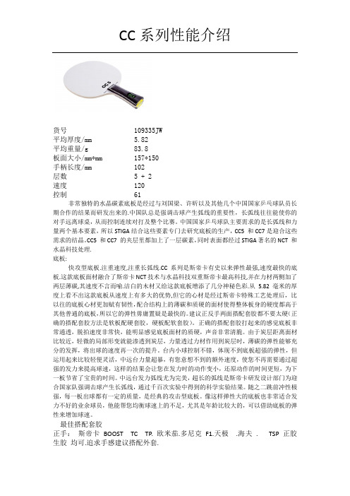 斯蒂卡CC系列