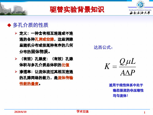驱替实验简介及多功能岩心驱替装置