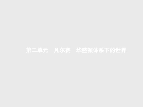 【课堂设计】高二历史人教版选修3课件2.1 巴黎和会