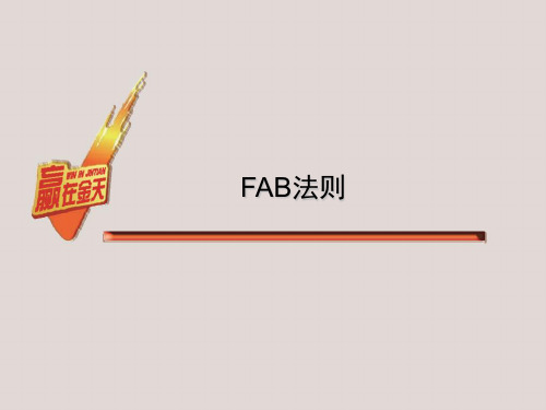 FAB法则(完整)PPT课件