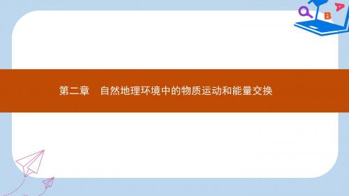 高中地理第二章自然地理环境中的物质运动和能量交换2.1.1大气的受热过程热力环流与风课件中图版必修1