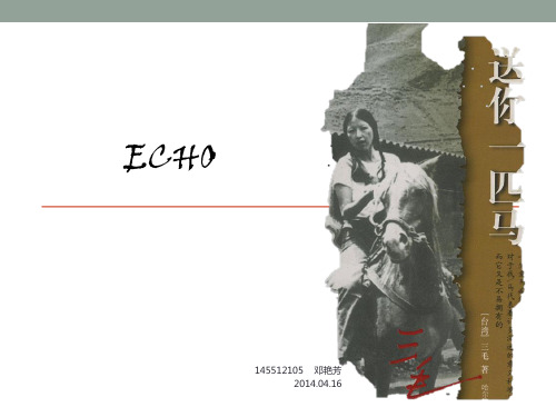 三毛人物介绍  英文版