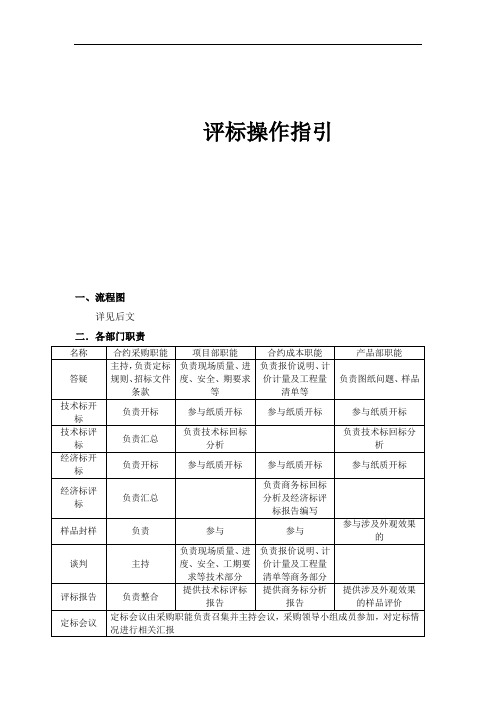 评标操作指引