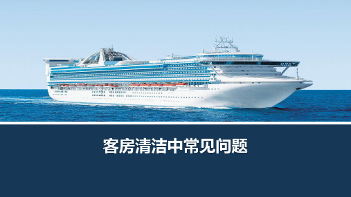 客房清洁中常见问题