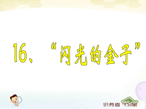 二年级语文PPT课件-闪光的金子