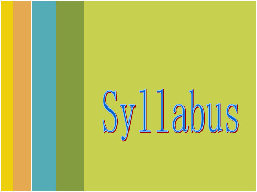 Syllabus