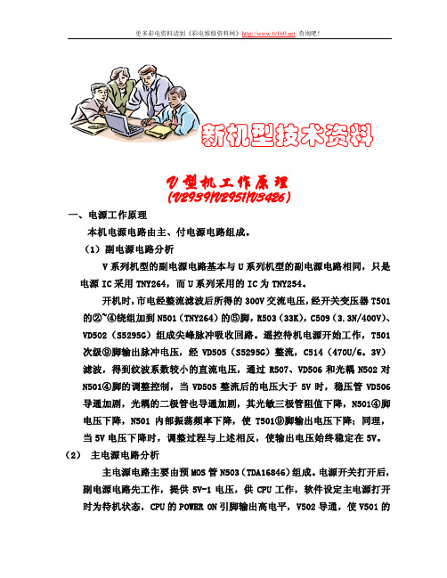 厦华V系列机芯维修手册