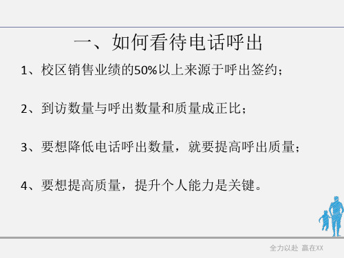 课程咨询电话呼出话术培训(演示版)