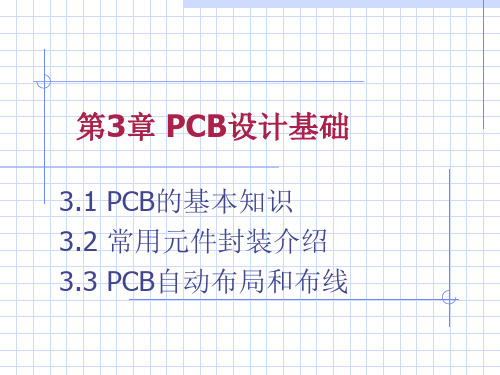 PCB设计基础知识培训教材