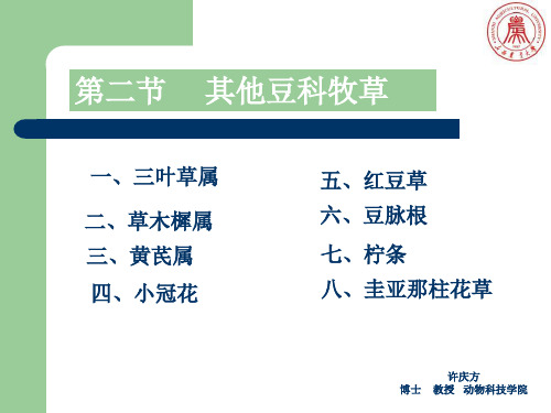 0010第九章-豆科牧草(其他豆科牧草2)2