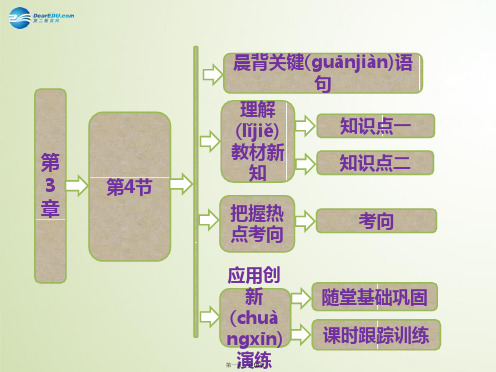 高中化学 第3章 第4节 几类其他聚集状态的物质课件 鲁科版选修3