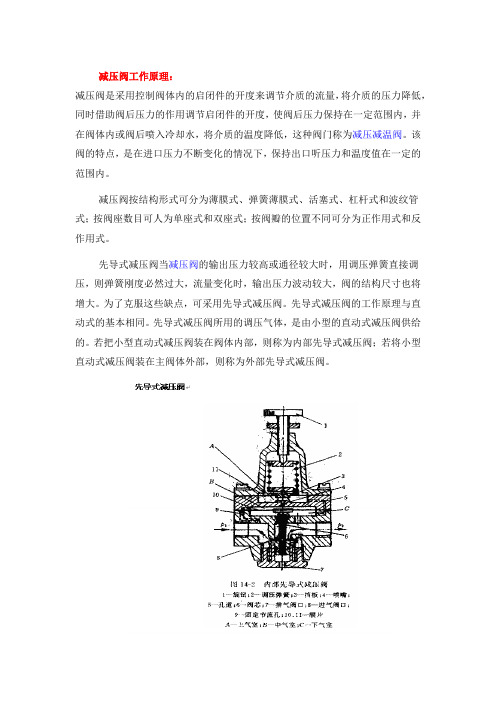 减压阀工作原理