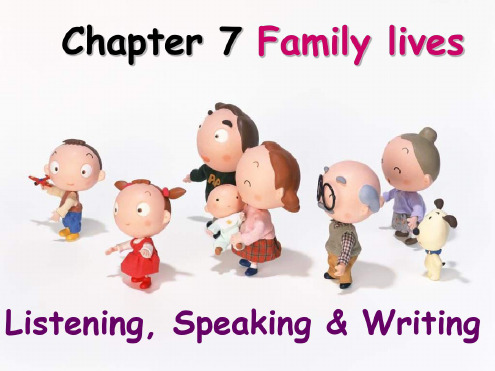 八年级英语Family-lives-Language课件2