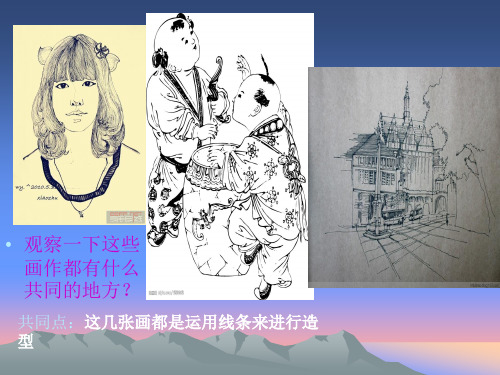 《简捷地捕捉物象的方法--线描写生》教学设计