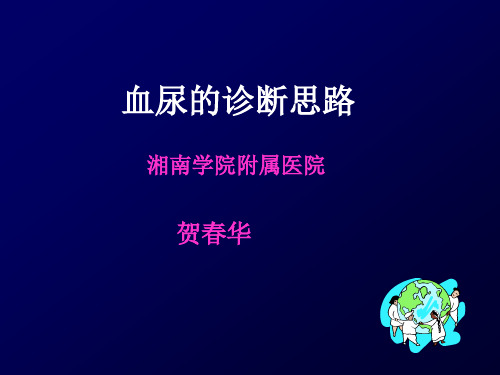 小儿血尿的鉴别诊断 (he)