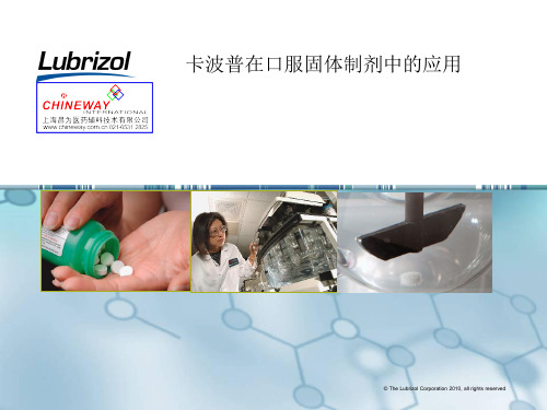 201308_卡波姆在固体制剂中的应用_OSD Lubrizol_CHN