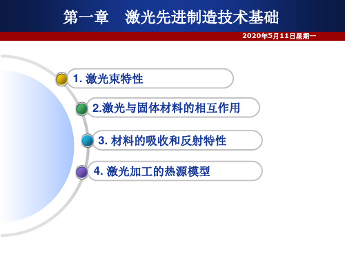 第一章 激光先进制造技术基础