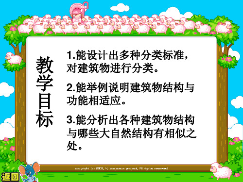 2022年冀教小学科学六下册《巧妙的结构》公开课课件