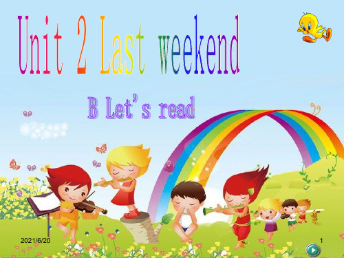 人教PEP六年级下册英语Unit2 last weekend PartB (共24张PPT)