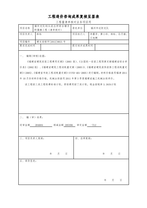 预算三级复核表