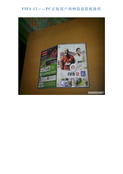 FIFA12——PC正版用户两种简易联机教程