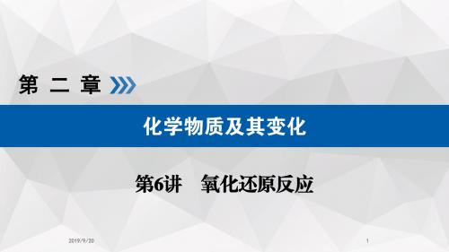 氧化还原反应规律及应用PPT课件