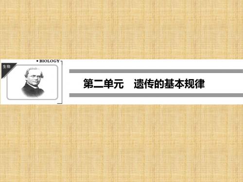【创新设计】高中生物 2-1-1～2孟德尔遗传试验的科学方法分离规律试验精品名师优质课件 中图版必修2