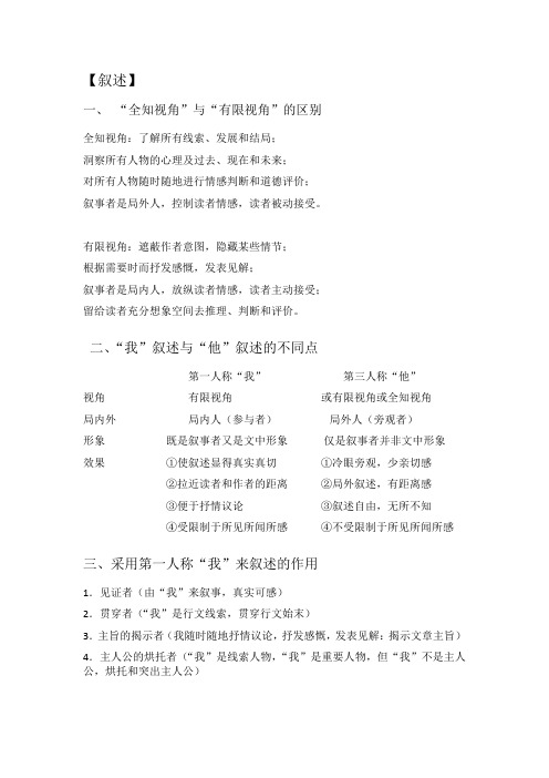 外国小说阅读