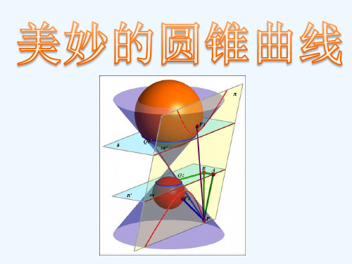 一、圆锥曲线的光学性质及其应用