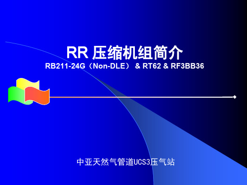 RR压缩机组简介