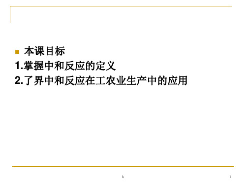 初三化学下学期酸和碱会发生什么反应-PPT课件