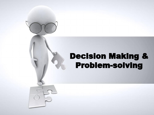 Decision-making