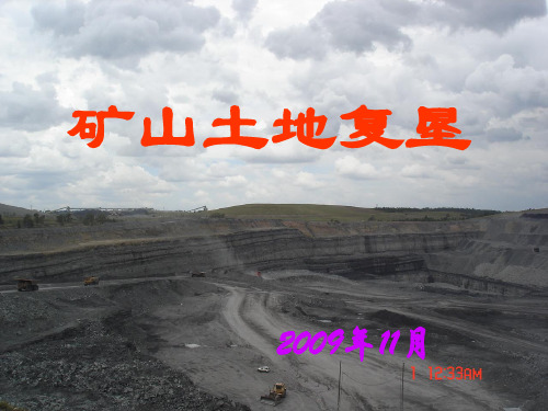 矿山土地复垦