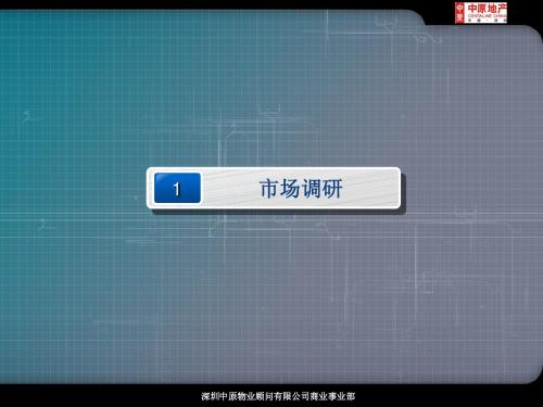 华强北的调研资料