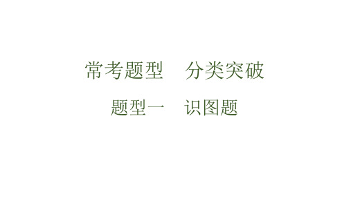 中考生物二轮专题复习训练：题型1 识图题 课件(共68张PPT)(含答案)