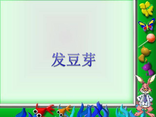 6《发豆芽》课件