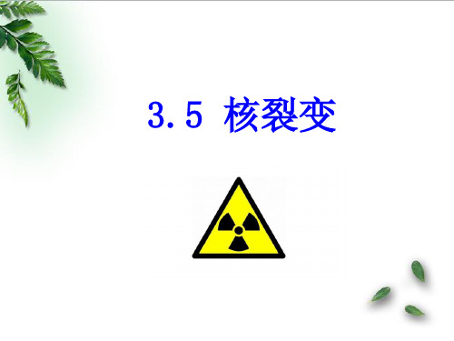第5节核裂变(22张ppt)